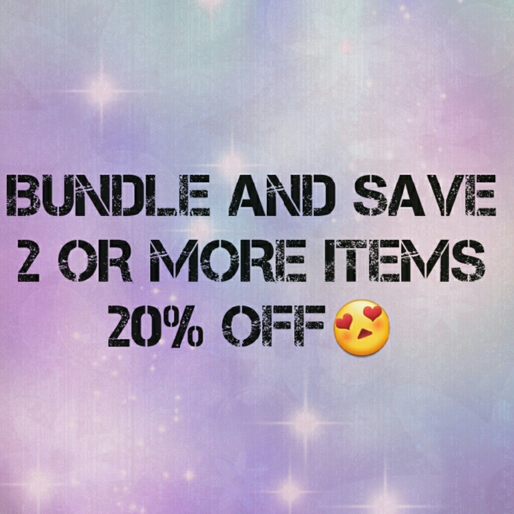 💕💕💕20% off bundle💕💕💕